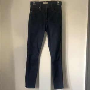 Madewell 10’ high rise skinny